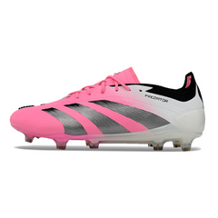 Adidas Predator 30 Elite Pink and White Firm Ground FG Football Boot