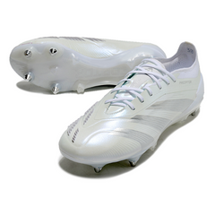 Adidas Predator 30 Elite White and Gray Mixed Studs SG Football Boot