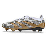 Adidas Predator 30 Elite White Grey and Yellow Mixed Studs SG Football Boot