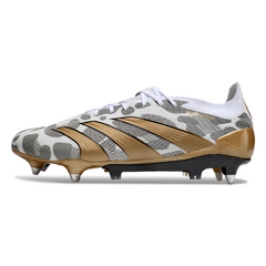 Adidas Predator 30 Elite White Grey and Yellow Mixed Studs SG Football Boot
