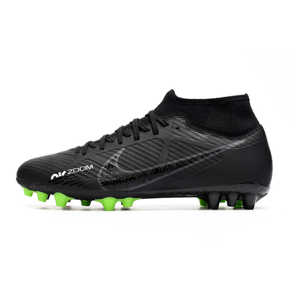 Chuteira Campo Nike Zoom Mercurial Superfly 9 Academy AG Black Pack - VENI Futebol