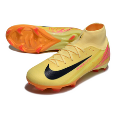Nike Air Zoom Mercurial Superfly 10 Academy Mbappe Pack Black and Red Firm Ground FG Football Boot