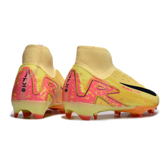 Nike Air Zoom Mercurial Superfly 10 Academy Mbappe Pack Black and Red Firm Ground FG Football Boot