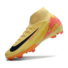 Nike Air Zoom Mercurial Superfly 10 Academy Mbappe Pack Black and Red Firm Ground FG Football Boot
