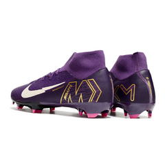 Nike Air Zoom Mercurial Superfly 10 Academy Mbappe Purple Pack Firm Ground FG Football Boot