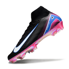 Nike Air Zoom Mercurial Superfly 10 Elite Black and Pink Firm Ground FG Football Boot