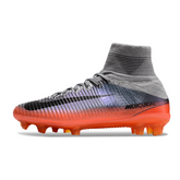 Nike Mercurial Superfly 5 Elite Gray and Orange Firm Ground FG Football Boot