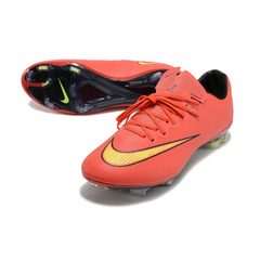 Nike Air Zoom Mercurial Vapor 10 Elite Red and Yellow Firm Ground FG Football Boot