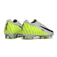 Nike Air Zoom Mercurial Vapor 16 Elite Gray and Green Firm Ground FG Football Boot