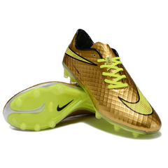 Nike Phantom Hypervenom Elite Black and Orange Firm Ground FG Football Boot