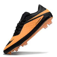 Nike Phantom Hypervenom Elite Neymar Orange and Black Firm Ground FG Football Boot