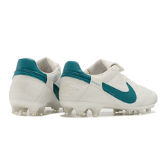 Nike Premier 3 White and Green Firm Ground FG Football Boot