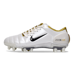 Nike Total 90 III White and Gold Firm Ground FG Football Boot