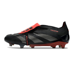 Adidas Predator 30 Elite Tongue Black and Red Firm Ground FG Football Boot