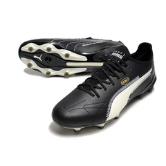 Puma King Ultimate Art of Football Pack Black and White Firm Ground FG Football Boot