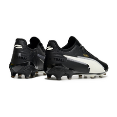 Puma King Ultimate Art of Football Pack Black and White Firm Ground FG Football Boot