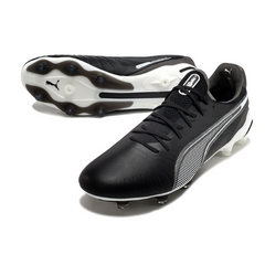 Puma King Ultimate Eclipse Pack Black and Grey Firm Ground FG Football Boot