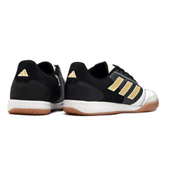 Adidas Competition Top IC White Black and Yellow Futsal Football Boot