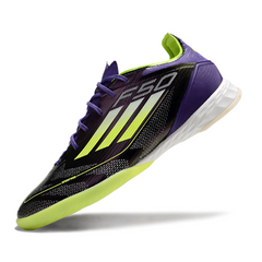 Adidas F50 Elite IC Fast Reborn Pack White and Black Indoor IC Football Boot