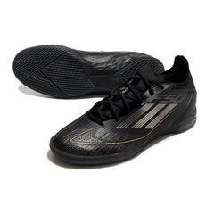 Adidas F50 Elite Darkspark Pack Black and Red Indoor IC Football Boot
