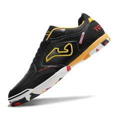 Joma Top Flex 24 Black and Yellow Indoor IC Football Boot
