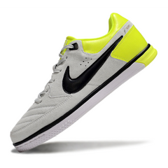Nike5 Street Gato Gray and Green Indoor IC Football Boot
