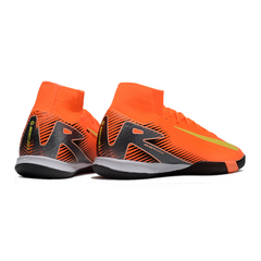 Nike Mercurial Superfly 10 Elite Orange and Yellow Indoor IC Football Boot