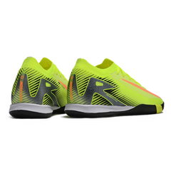 Nike Zoom Mercurial Vapor 16 Elite Yellow Black and Orange Indoor IC Football Boot