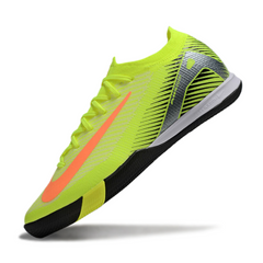 Nike Zoom Mercurial Vapor 16 Elite Yellow Black and Orange Indoor IC Football Boot