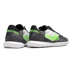 Nike Streetgato Gray White and Green Indoor IC Football Boot