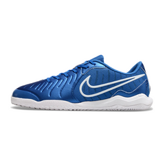 Nike Tiempo 10 Legend Academy Mad Ambition Pack Blue and Yellow Indoor IC Football Boot