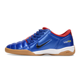 Nike Total 90 III Blue and Red Indoor IC Football Boot