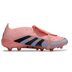 Adidas Predator 25 Elite Tongue Light Pink Firm Ground FG Kids Football Boot