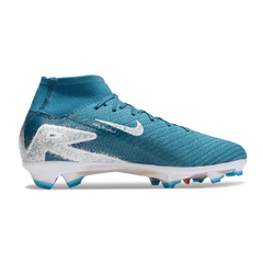 Nike Air Zoom Mercurial Superfly 10 Elite Blue Firm Ground FG Kids Football Boot