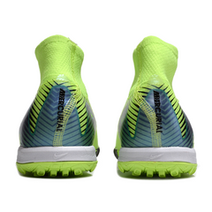 Nike Zoom Mercurial Superfly 10 Elite Kids Light Green Turf TF Football Boot