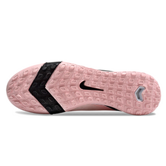 Nike Zoom Mercurial Vapor 16 Elite Kids Pink and Black Turf TF Football Boot