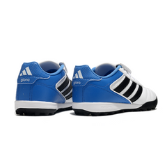 Adidas Copa Gloro II Turf TF White Black and Blue Football Boot