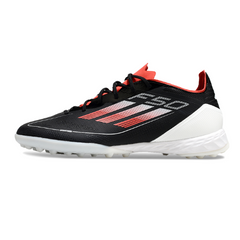 Adidas F50 Elite Black Red and White Turf TF Football Boot