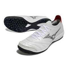 Mizuno Neo Sala Turf TF White Black and Red Football Boot