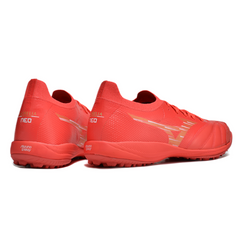 Mizuno Neo Sala Turf TF Red and Yellow Football Boot