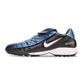 Nike Air Zoom Total 90 III Black and Blue Turf TF Football Boot