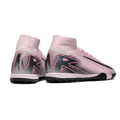 Nike Zoom Mercurial Superfly 10 Elite Pink and Black Turf TF Football Boot