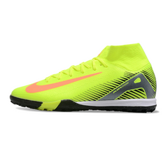 Nike Zoom Mercurial Superfly 10 Elite Yellow Turf TF Football Boot