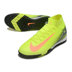 Nike Zoom Mercurial Superfly 10 Elite Yellow Turf TF Football Boot