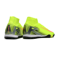 Nike Zoom Mercurial Superfly 10 Elite Yellow Turf TF Football Boot