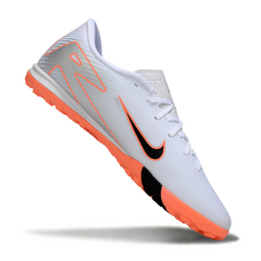 Nike Zoom Mercurial Vapor 16 Academy White and Orange Turf TF Football Boot