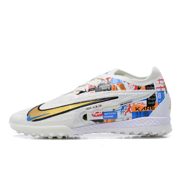 Chuteira Society Nike Phantom GX Elite TF Kane Branca Pack - VENI Futebol