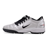 Nike Total 90 III Silver and Black Turf TF Football Boot