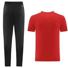 Adidas-Set T-Shirt + rote Hose - VENI Fußball