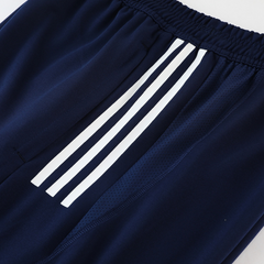 Conjunto Adidas Camiseta + Short Azul Escuro - VENI Futebol